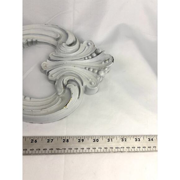 VTG Homco Home Interior Large White Ladle Spoon Wall Plaque Syroco 1970s - Picture 14 of 16